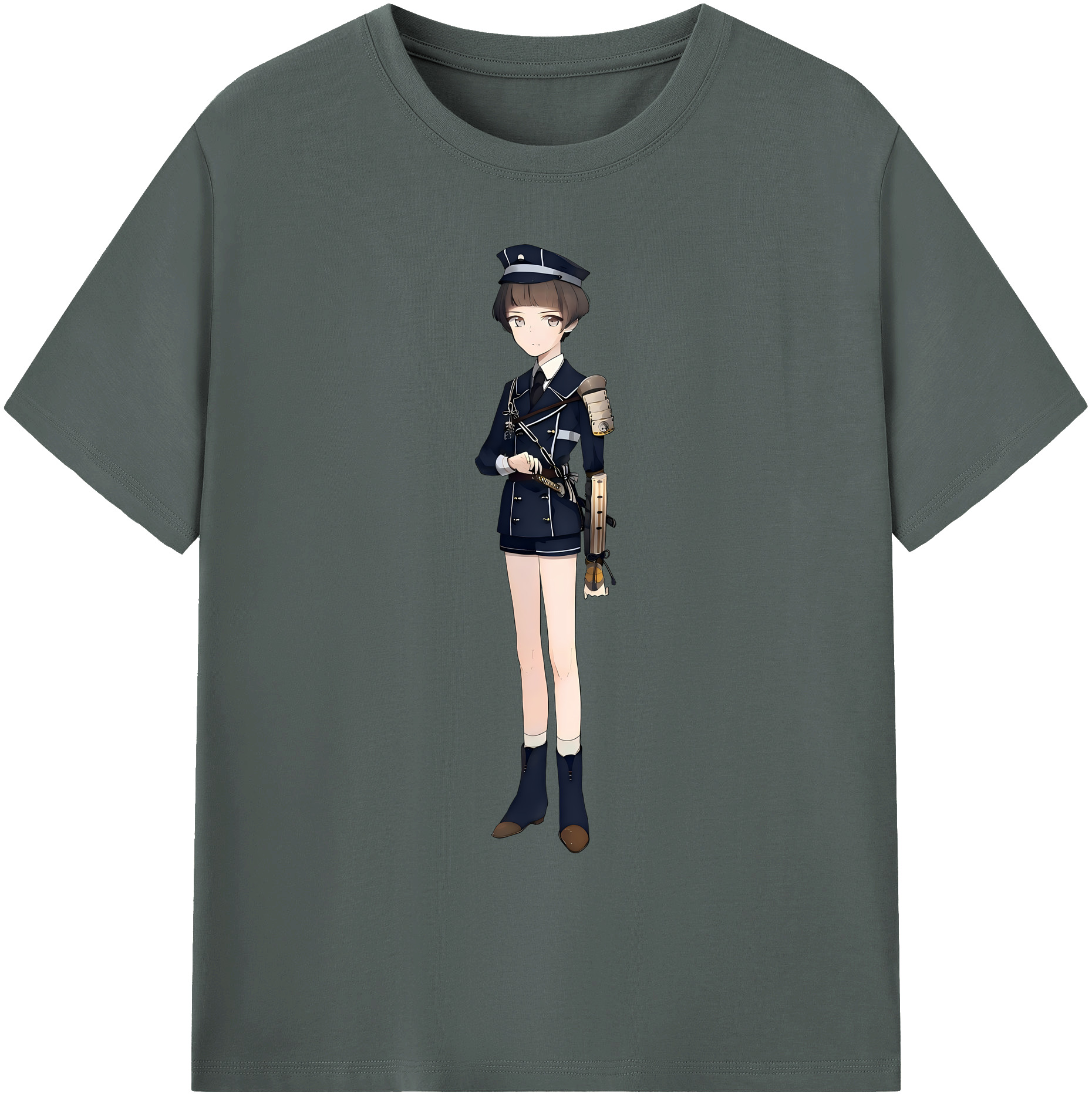 （画像用） 刀剣乱舞 Touken Ranbu 綿100％ メンズ半袖Tシャツ｜肌触りやわらか＆通気性